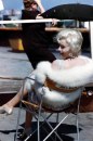 Marilyn Monroe sul set di Qualcuno piace caldo - 1959