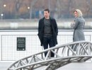 Mark Wahlberg e Catherine Zeta-Jones fotografati sul set di Broken City