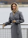 Mark Wahlberg e Catherine Zeta-Jones fotografati sul set di Broken City