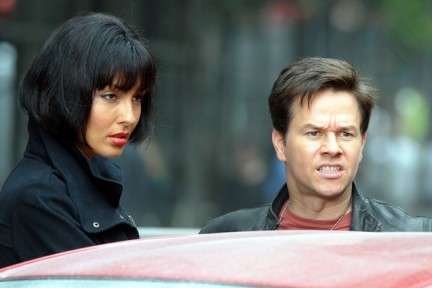 Mark Wahlberg e Will Farrell sul set Newyorkese di The Other Guys