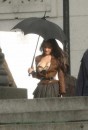 Megan Fox e Josh Brolin sul set di Jonah Hex