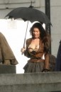 Megan Fox e Josh Brolin sul set di Jonah Hex