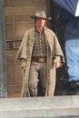 Megan Fox e Josh Brolin sul set di Jonah Hex