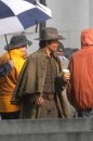 Megan Fox e Josh Brolin sul set di Jonah Hex