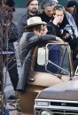 Megan Fox e Mickey Rourke si scambiano un bacio sul set di Passion Play