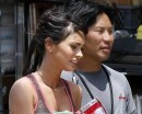 Megan Fox sul set di Transformers 2 Revenge of the Fallen