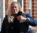 Mickey Rourke sul set di The Wrestler