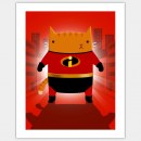 Movie Cat, Incredibles Poster © Brian Kirk