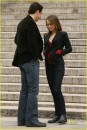 Natalie Portman e Lisa Kudrow sul set di 17 Photos of Isabel