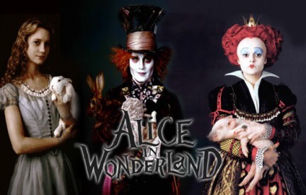 Nuove foto da Alice nel Paese delle Meraviglie di Tim Burton