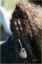 Nuove foto dal set di Harry Potter e i doni della morte: Helena Bonham Carter è Bellatrix Lestrange