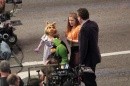 Nuove foto dal set di The Muppets - Jason Segel ed Amy Adams provetti ballerini