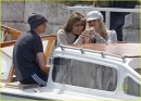 Nuove foto di Angelina Jolie e Johnny Depp sul set di The Tourist a Venezia