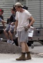 Nuove foto di Christian Bale sul set di The Fighter