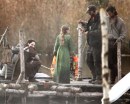 Nuove foto di Kristen Stewart e Chris Hemsworth sul set di Snow White and the Huntsman