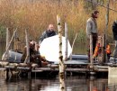 Nuove foto di Kristen Stewart e Chris Hemsworth sul set di Snow White and the Huntsman