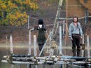 Nuove foto di Kristen Stewart e Chris Hemsworth sul set di Snow White and the Huntsman