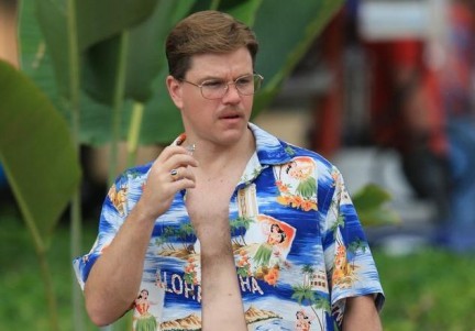 Nuove foto di Matt Damon sul set di The Informant