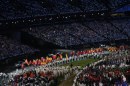 Olimpiadi 2012: le foto della cerimonia d\\'apertura diretta da Danny Boyle