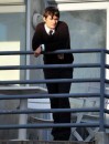 Orlando Bloom sul set di The Good Doctor