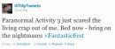 Paranormal Activity 3 e le reazioni via Twitter