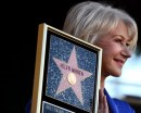 Per Helen Mirren brilla una nuova stella sulla Walk of Fame