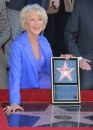 Per Helen Mirren brilla una nuova stella sulla Walk of Fame