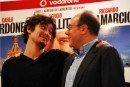 Photocall di Italians: Carlo Verdone, Riccardo Scamarcio e Dario Bandiera presentano il film di Giovanni Veronesi