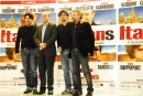 Photocall di Italians: Carlo Verdone, Riccardo Scamarcio e Dario Bandiera presentano il film di Giovanni Veronesi