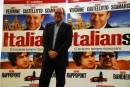 Photocall di Italians: Carlo Verdone, Riccardo Scamarcio e Dario Bandiera presentano il film di Giovanni Veronesi