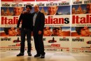 Photocall di Italians: Carlo Verdone, Riccardo Scamarcio e Dario Bandiera presentano il film di Giovanni Veronesi