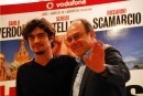 Photocall di Italians: Carlo Verdone, Riccardo Scamarcio e Dario Bandiera presentano il film di Giovanni Veronesi