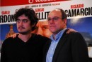 Photocall di Italians: Carlo Verdone, Riccardo Scamarcio e Dario Bandiera presentano il film di Giovanni Veronesi