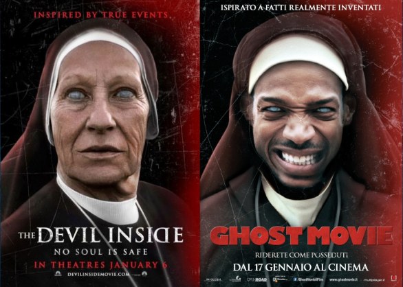 Poster da The Devil Inside a Ghost Movie