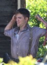 Prime foto di Robert Pattinson sul set circense di Water for Elephants