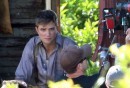 Prime foto di Robert Pattinson sul set circense di Water for Elephants