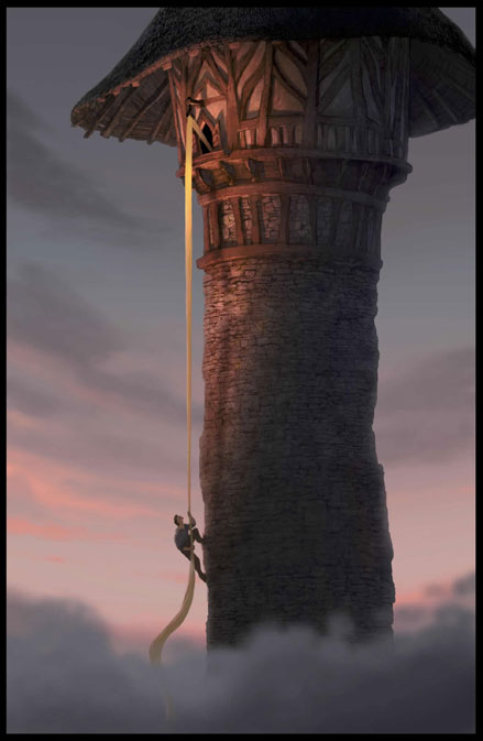rapunzel torre disney