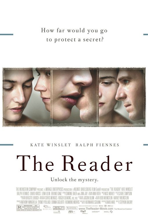 Nuova locandina per The Reader, film con Kate Winslet e Ralph Fiennes