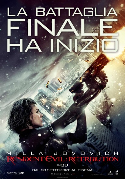 Resident Evil  Retribution - una nuova locandina e data d\\'uscita italiana