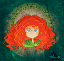 Ribelle - The Brave: fan art dal web