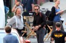 R.I.P.D. - Ryan Reynolds, Jeff Bridges e Kevin Bacon fotografati sul set