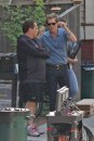 R.I.P.D. - Ryan Reynolds, Jeff Bridges e Kevin Bacon fotografati sul set