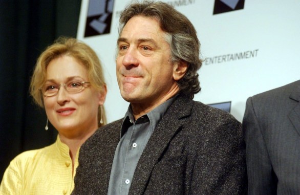 Robert De Niro e Meryl Streep, Tribeca Film Festival, 6 dic 2001 