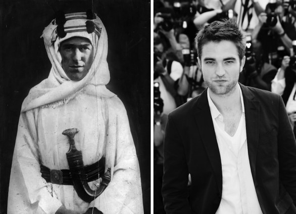 Robert Pattinson -Lawrence d’Arabia per  Queen Of The Desert 