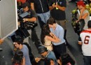 Robert Pattinson e Kristen Stewart si baciano sul set di The Twilight Saga: Breaking Dawn - Part 1