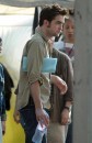 Robert Pattinson ed Emilie de Ravin sul set di Remember me a New York - nuove foto