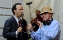 To Rome With Love: Roberto Benigni sul set con Woody Allen