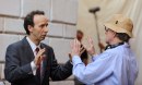 To Rome With Love: Roberto Benigni sul set con Woody Allen