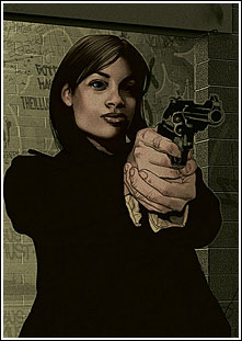 Rosario Dawson comic book