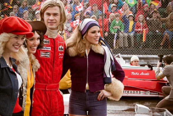 Rush: prime foto ufficiali del film sulla Formula 1 con Chris Hemsworth